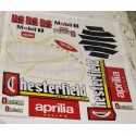 RS 125 1994 EXTREMA REPLICA CHESTERFIELD LIVREA COMPATIBILE